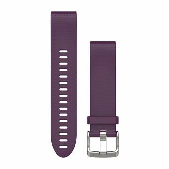 Pasek silikonowy fioletowy QuickFit Garmin 20mm [010-12491-15]