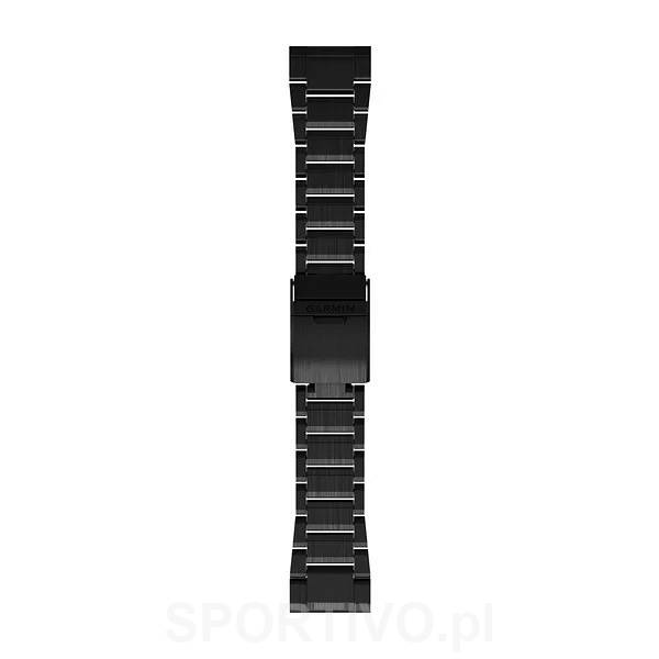 Pasek Szaro-karbonowy DLC Titanium QuickFit Garmin 26mm [010-12580-00]