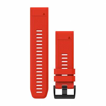 Pasek silikonowy czerwony QuickFit Garmin 26mm [010-12517-02]