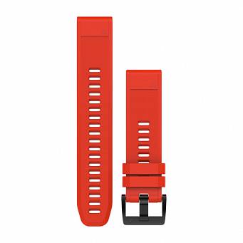 Pasek silikonowy czerwony QuickFit Garmin 22mm [010-12496-03]