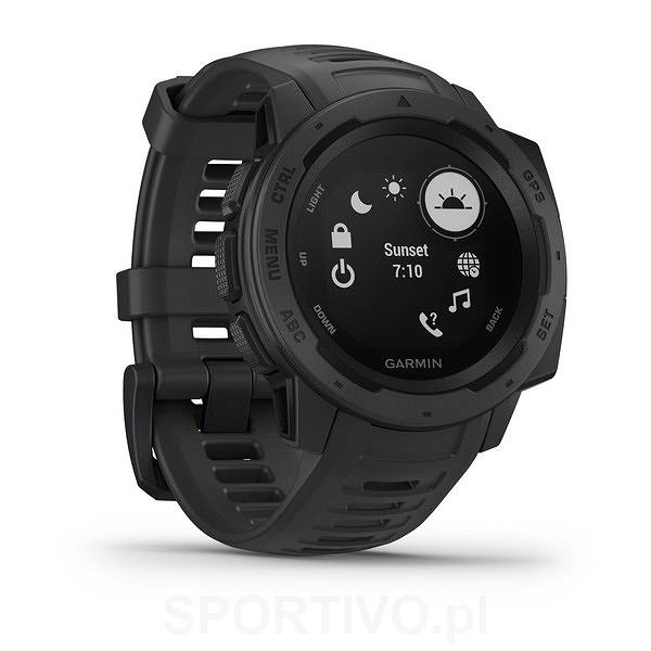Garmin Instinct wytrzymały zegarek z GPS - Sprawdź - Sportivo.pl