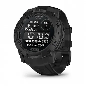 Garmin Instinct 3 - 50 mm, Solar, Tactical Edition, Czarny [010-02935-50]