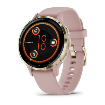 GARMIN Venu 3S Soft Gold z w kolorze Dust Rose [010-02785-03]