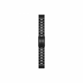 Garmin Bransoleta z otworami i szarą powłoką węglową DLC QuickFit Fenix 6 22mm [010-12863-09]