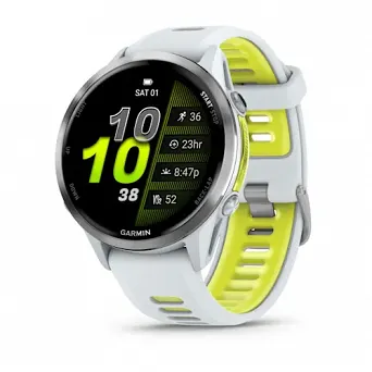 GARMIN Forerunner 970 Tytanowy Biały + Mapa Topograficzna OSM 2025 [010-02969-11]