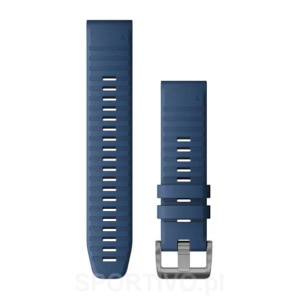 Pasek silikonowy niebieski QuickFit Garmin 22mm [010-12863-21]